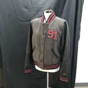 No Boundaries baseball/ letterman jacket.